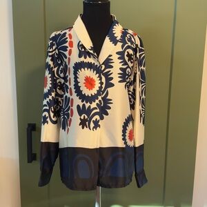 Hippocampe Floral Printed Blouse